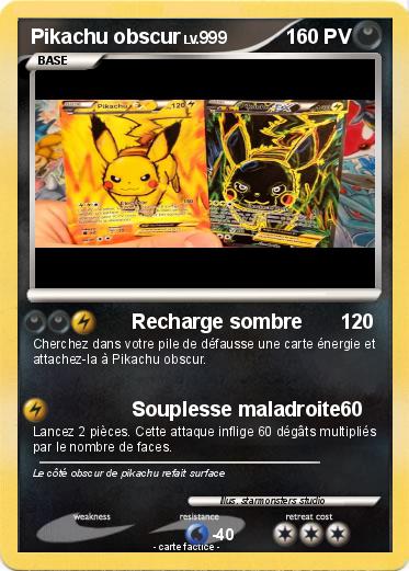 Pokemon Pikachu obscur