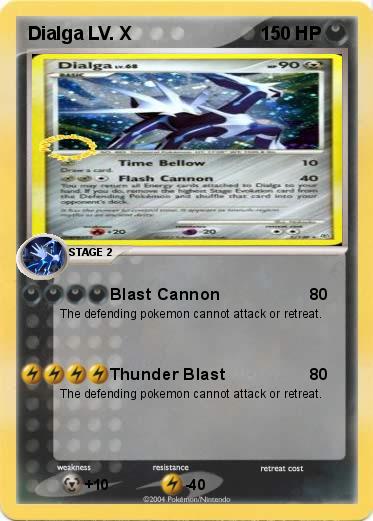 Pokemon Dialga LV. X
