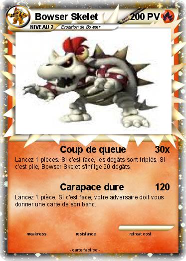 Pokemon Bowser Skelet