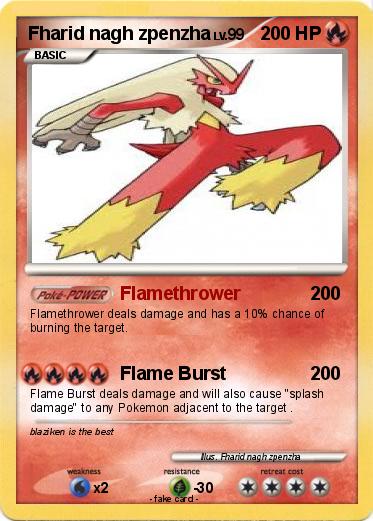 Pokemon Fharid nagh zpenzha