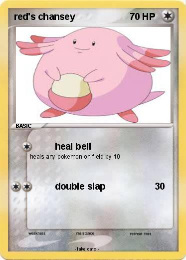 Pokemon red's chansey