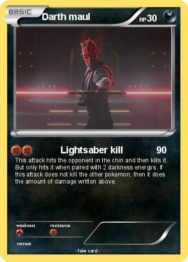 Pokemon Darth maul