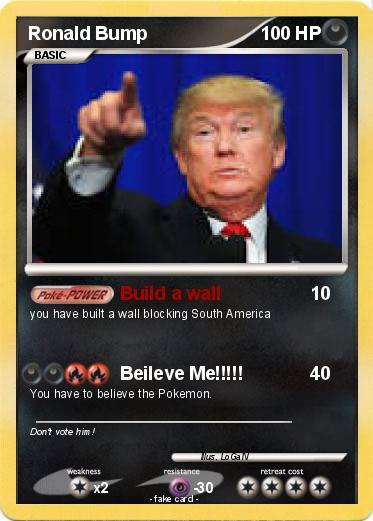 Pokemon Ronald Bump