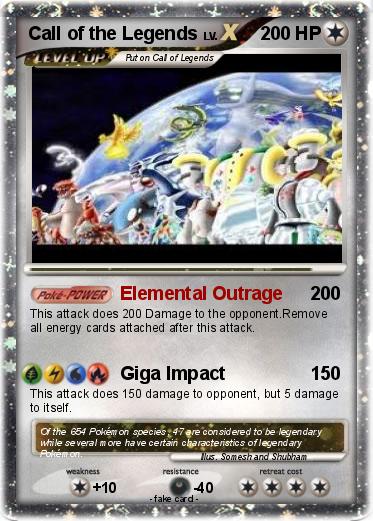 Pokemon Call of the Legends