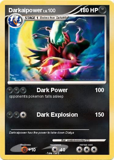 Pokemon Darkaipower