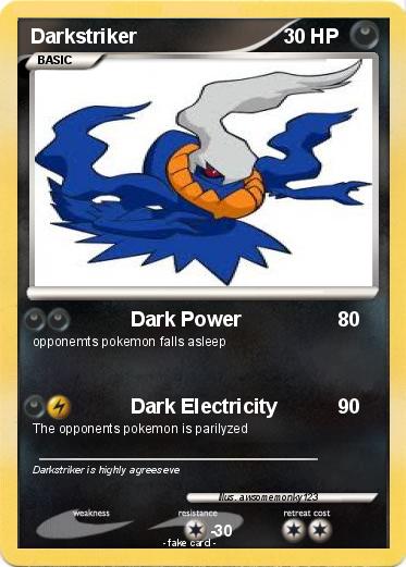 Pokemon Darkstriker