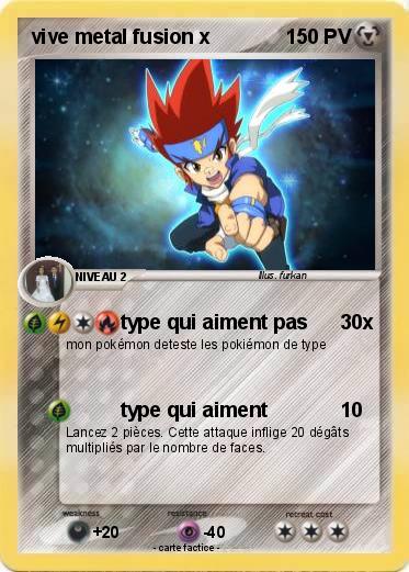 Pokemon vive metal fusion x