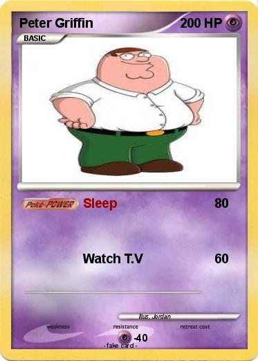 Pokemon Peter Griffin