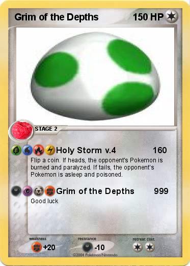 Pokemon Grim of the Depths