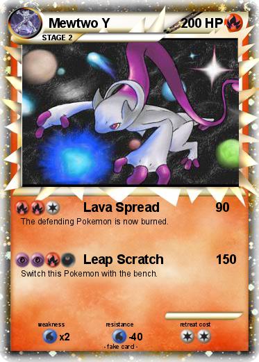 Pokemon Mewtwo Y