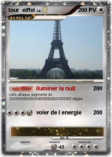 Pokemon tour  eiffel