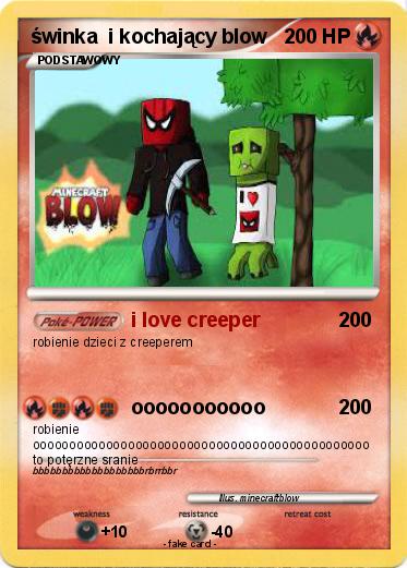 Pokemon świnka  i kochający blow