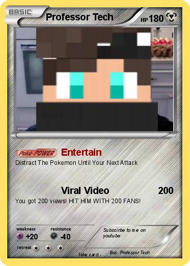 Pokemon Professor Tech