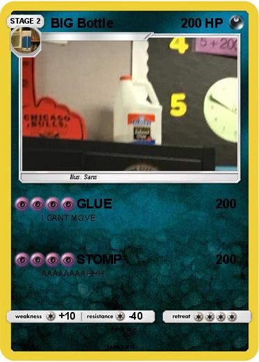 Pokemon BIG Bottle