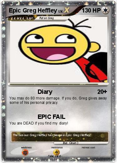 Pokemon Epic Greg Heffley