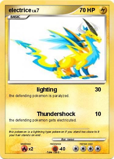 Pokemon electrice