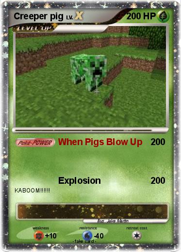 Pokemon Creeper pig
