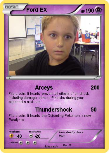 Pokemon Ford EX