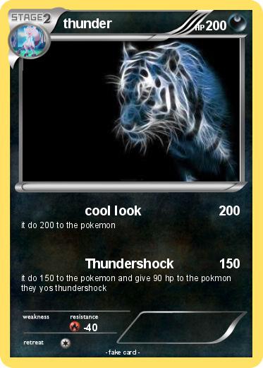 Pokemon thunder