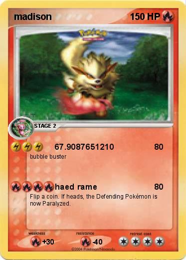 Pokemon madison