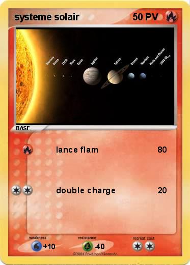 Pokemon systeme solair