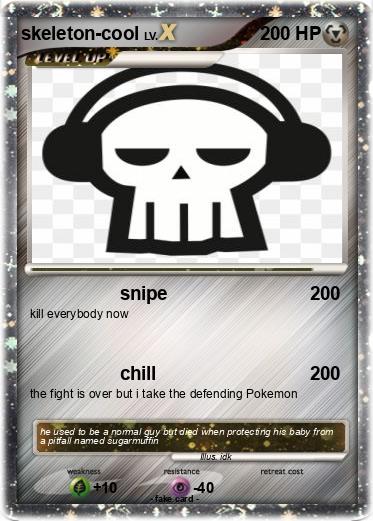 Pokemon skeleton-cool