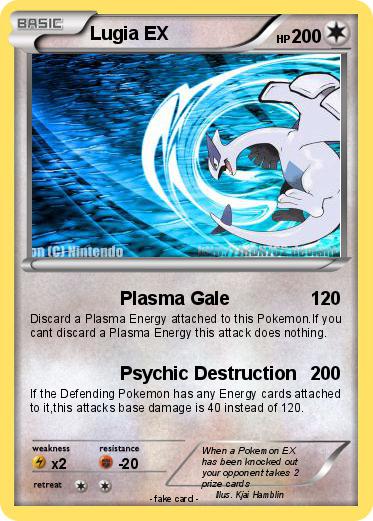 Pokemon Lugia EX