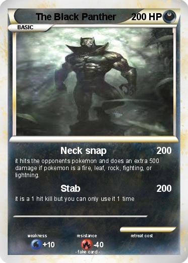 Pokemon The Black Panther