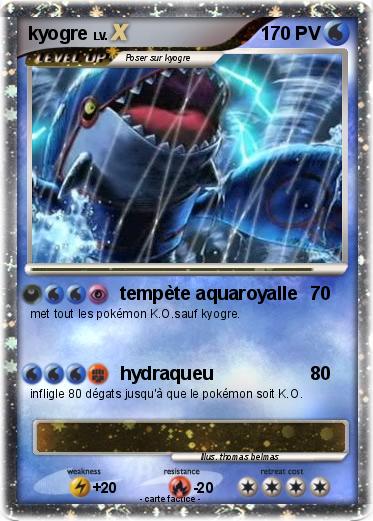 Pokemon kyogre