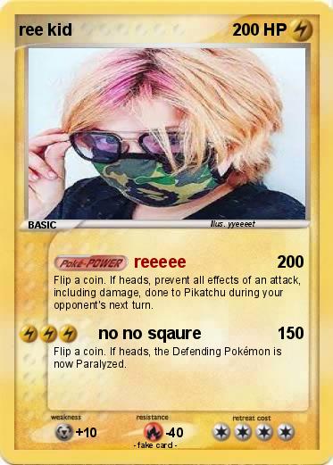 Pokemon ree kid