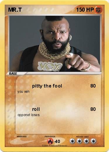 Pokemon MR.T