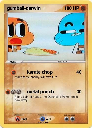 Pokemon gumball-darwin