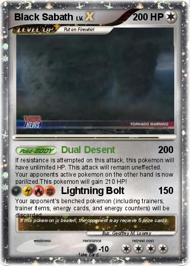 Pokemon Black Sabath