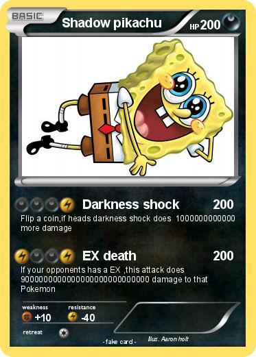 Pokemon Shadow pikachu