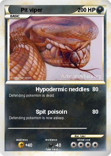 Pokemon Pit viper