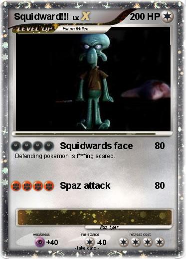 Pokemon Squidward!!!