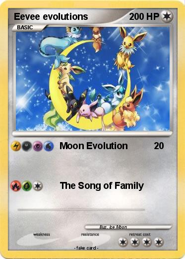 Pokemon Eevee evolutions