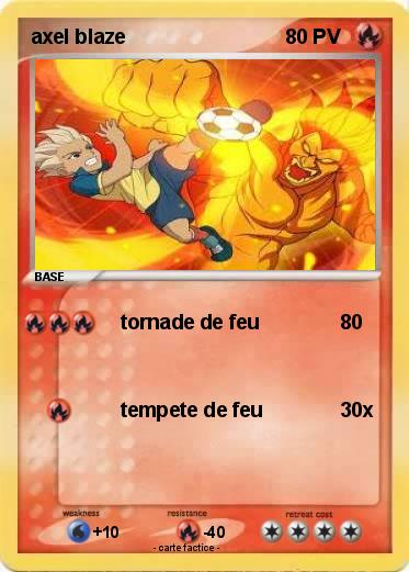 Pokemon axel blaze