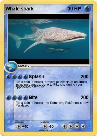 Pokemon Whale shark