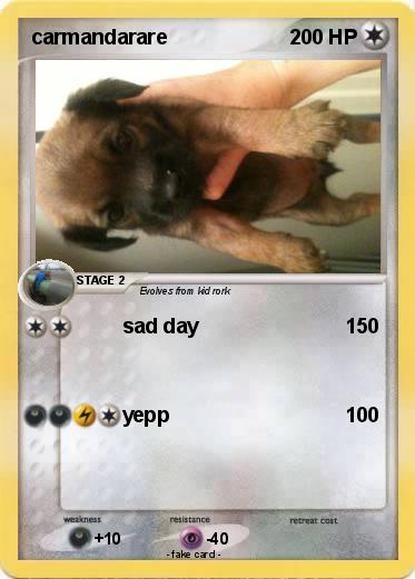 Pokemon carmandarare
