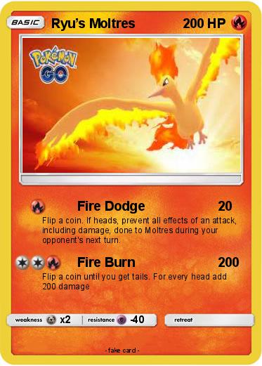 Pokemon Ryu’s Moltres