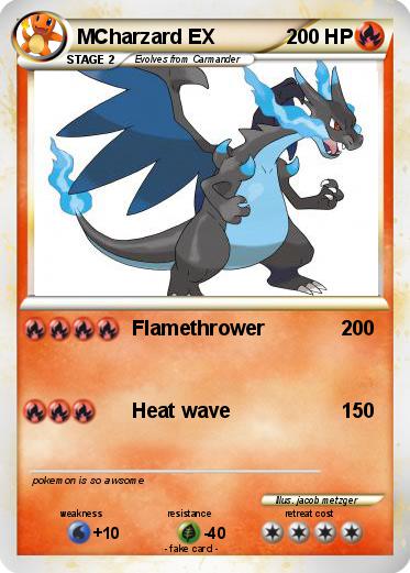 Pokemon MCharzard EX