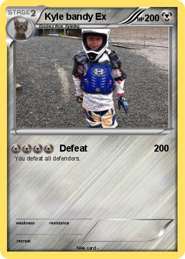 Pokemon Kyle bandy Ex