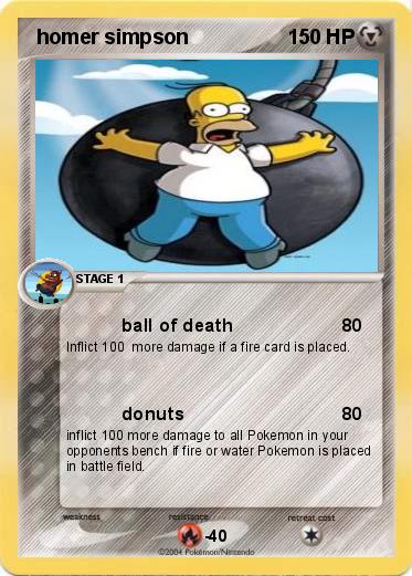 Pokemon  homer simpson