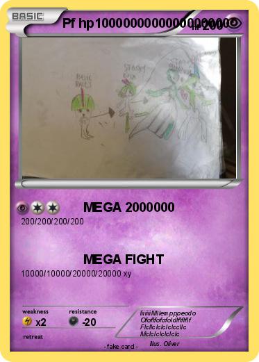 Pokemon Pf hp1000000000000000000