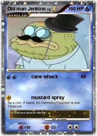 Pokemon Old man Jenkins