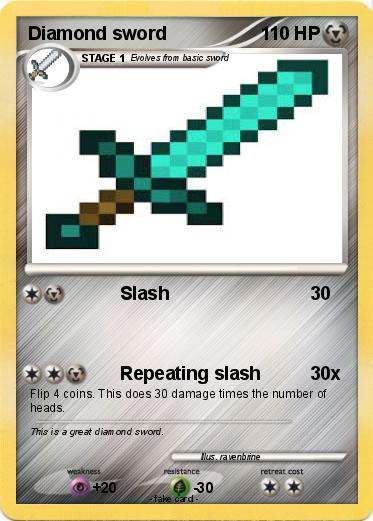 Pokemon Diamond sword