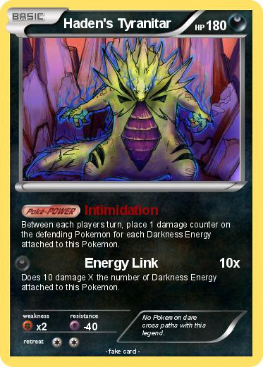 Pokemon Haden's Tyranitar