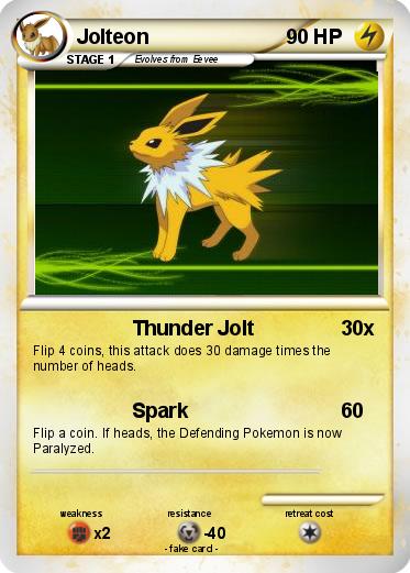 Pokemon Jolteon