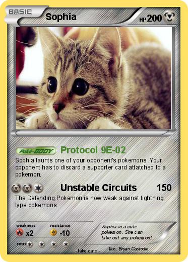 Pokemon Sophia